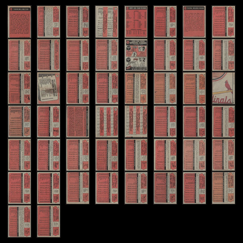 1972 Topps Lot 50 Vintage Baseball Cards Dealer Bulk Set Builder Commons VG MLB - Image 2 of 4