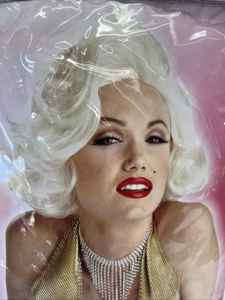 California Costume Sexy Marilyn Monroe Wig Adult Women Halloween Accessory 70468 - Image 4 of 4