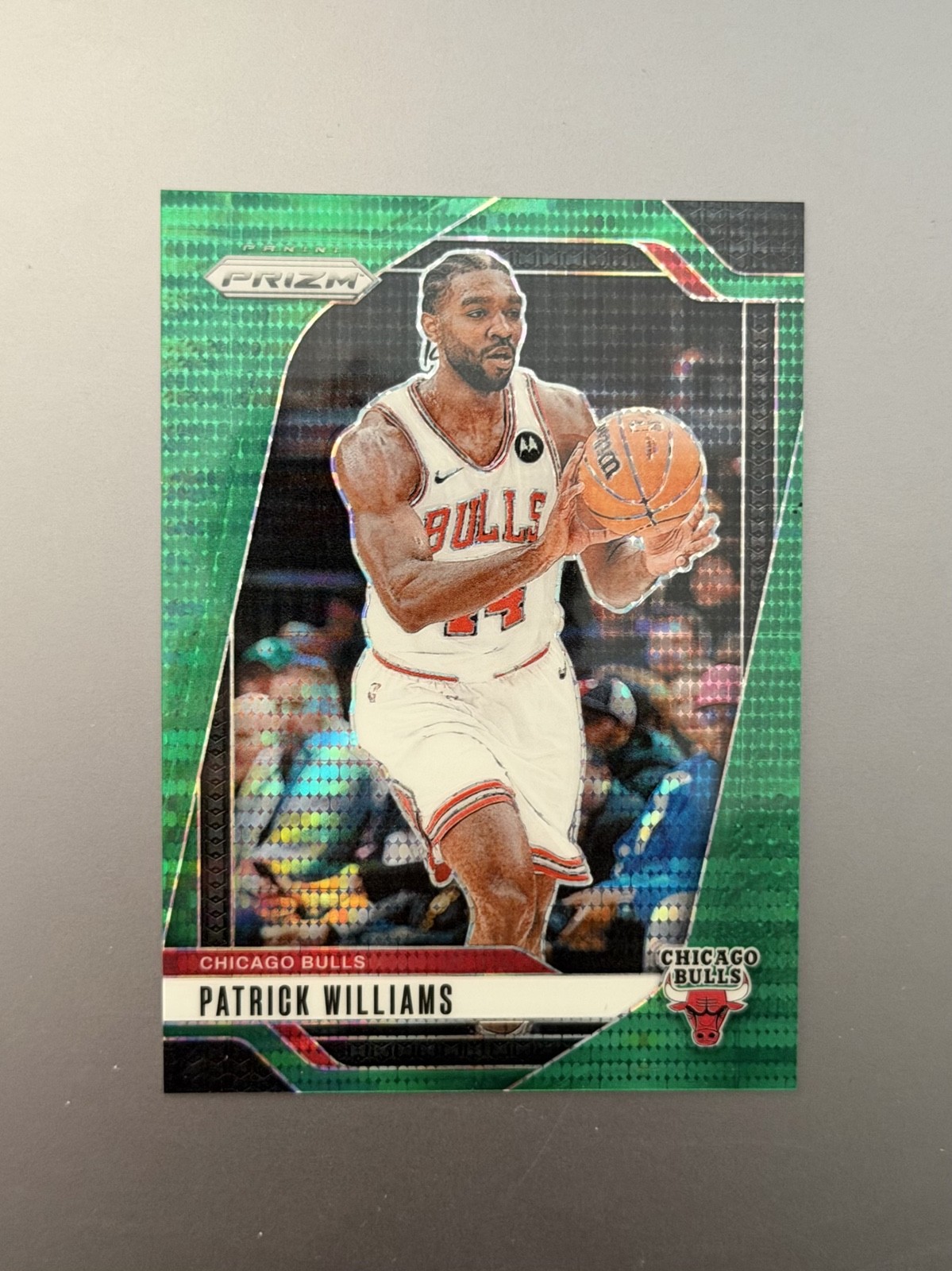 2025 Panini Prizm - Patrick Williams #68 Green Pulsar Prizm /25