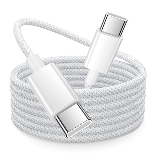 Gewebtes 60W PD USB-C Schnelllade- & Datenkabel für Apple iPhone 16 | 15 - Bild 5 von 8
