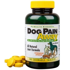 Dog Pain Away - Pain Reliever - Treats Arthritis And Joint Pain And Increases