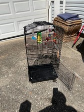 49 inch Rolling Bird Cage with Stand