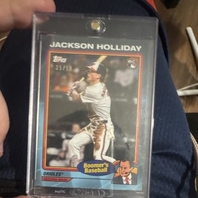 Topps Boomer's Baseball Jackson Holliday RC #17 Teal /50 Orioles