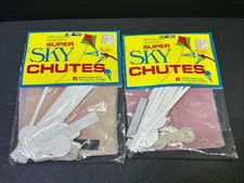 Sports Products Super Sky Chutes For Kites 8 Chutes Per Package 1980 s Lot Of 2