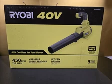 40V 120 MPH 450 CFM Cordless Battery Variable-Speed Jet-Fan Blower (Tool-Only)