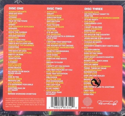Various: The Hits Album - 80s New Wave (3 CD's)- Sony Music