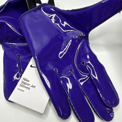 Nike Vapor Jet 7.0 Magnigrip Purple NFL Football Gloves Sz XXXL
