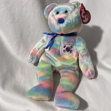 TY Beanie Baby COREANA the Bear (Korean Exclusive) (8.5 inch) Vintage Plush Toy