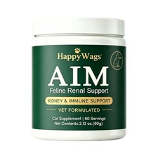 Happy Wags Aim For Cats Powder, Happywags Aim Kidney & Immune Support, 60g