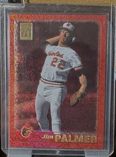 2021 Topps Archives 2001 Topps Red Hot Foil /50 Jim Palmer #232 HOF