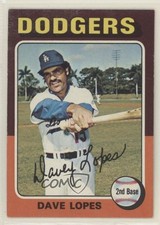 1975 Topps Davey Lopes #93 10v0
