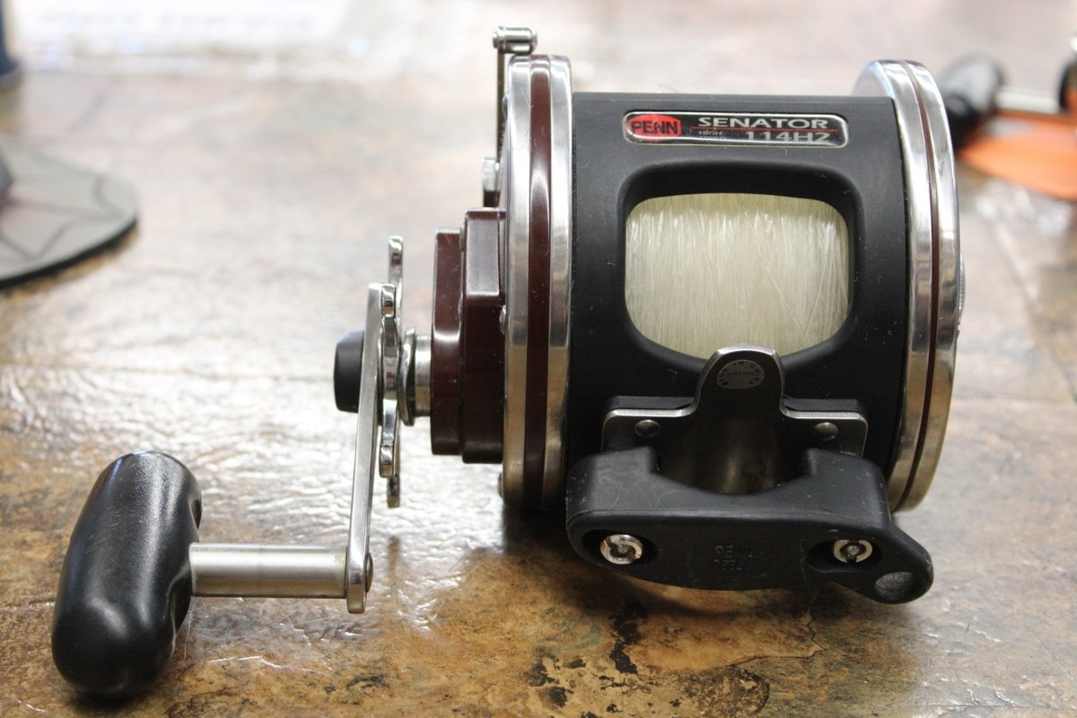 Vintage PENN Senator 114H2 High Speed 6/0 Fishing Reel •Free