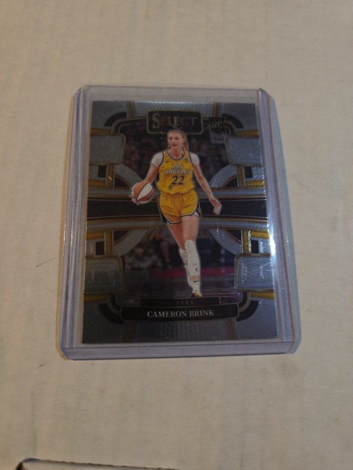 2024 Panini Select WNBA Concourse Cameron Brink #56 Silver Prizm (RC) Rookie