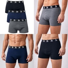 Mens Boxer Shorts Boxers Trunks Underwear Briefs Fit Adult Cotton 3 PACK NEW UK