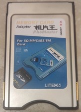 PC Camera Memory SD Card Adapter Support For SD/MMC/MS/SM LiteOn EUC TESTED