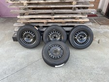 4 Gomme Invernali Bridgestone Blizzak LM005 185/65 R15 con Cerchi in Ferro NUOVE