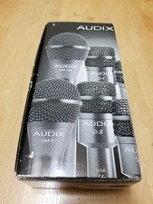 AUDIX OM-5 Microphone Black. Gold Plated XLRs
