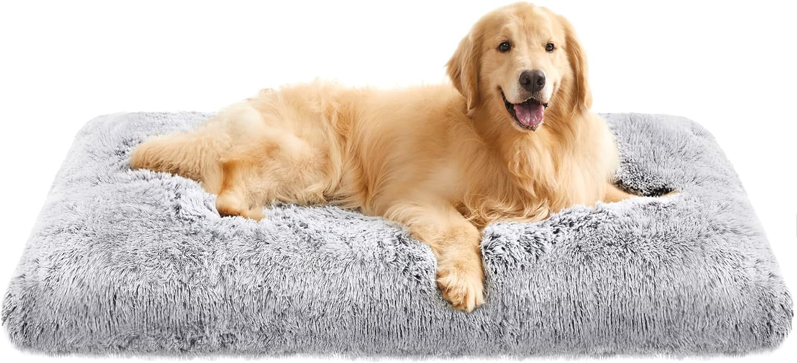Canapé pour chien haut de gamme matelassé et lit pour animaux XL 110 X 73 Cm en tissu premium
