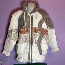 Chaqueta de nieve blanca para mujer CG-4000 Parka talla pequeña abrigo de invierno con capucha