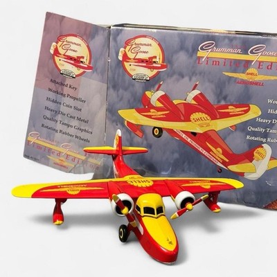 Gearbox Collectibles 1997 Grumman Goose Shell Aeroshell 1938 Coin Bank
