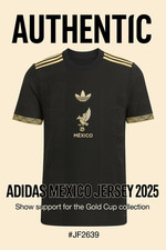 MEXICO AUTHENTIC 2025 GOLD CUP JERSEY JF2639
