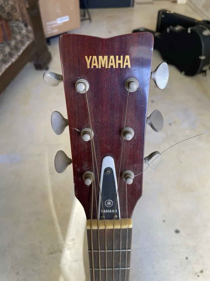 Yamaha FG-150 Red Label, Vintage Acoustic Guitar, Hard Shell Case - Image 3 of 4