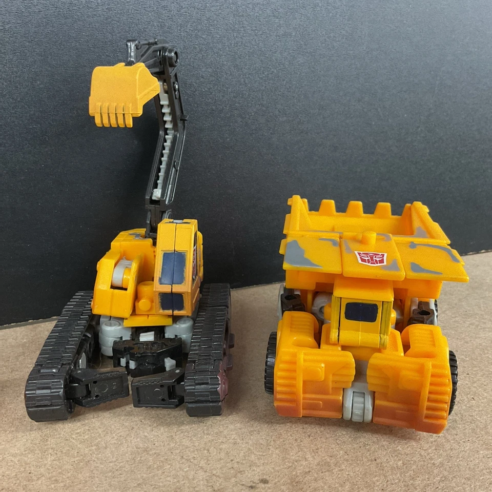 Transformers 2001 RID Landfill Combiner Autobots Set Of 4 - Image 3 of 4