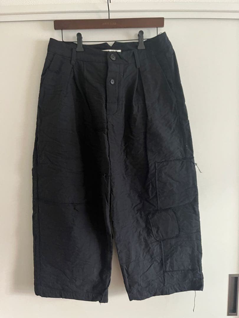Paul Harnden Shoemakers 100% Silk Pants Trousers Sz M Dark Green