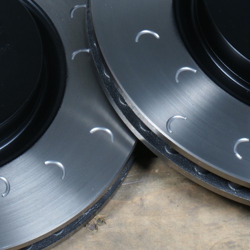 Rear Slotted Brake Discs to fit Mazda RX8 - Picture 6 of 11