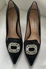 Charles David Rhinestone Detail Heels Black Size 8 — photo 1