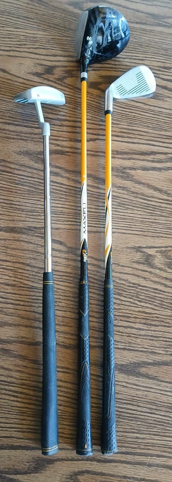 Maxfli Juego de Golf Infantil/Niño para Niños 8-10 Años, Putter, 9i, 3W, Bolsa Foto 3 de 4