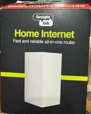 Straight Talk Home Internet All-in-One Router White - Easy Setup New & $45 Card