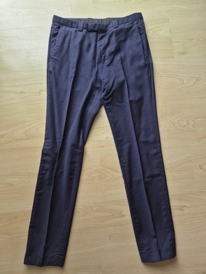 Hugo Boss Hesten182 Hose, Extra Slim Fit, Dunkelblau, Gr. 48, Gut