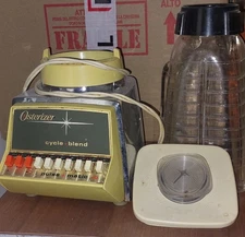 FRULLATORE OSTER OSTERIZER BLENDER 8 VELOCITÀ ANNI '70 MADE IN USA