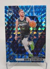 2024-25 Panini Mosaic #73 Donte DiVincenzo Reactive Blue Mosaic Prizm