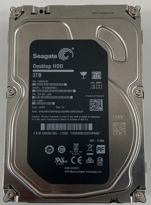 Genuine Apple Mac Seagate HDD 3TB 7200 RPM SATA 6Gb/s Hard Drive ST3000DM001