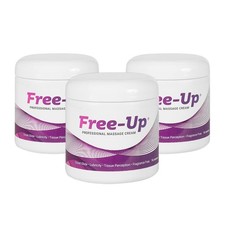 Free-Up-Professional Massage Cream, Fragrance-Free, Great Glide, Lubricity, T...