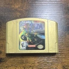 The Legend of Zelda: Majora's Mask Holographic Gold Nintendo 64 Game Cartridge