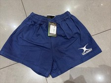 Gilbert Rugby Shorts Navy Blue 2x Small - New With Tags - Elastic Waist Shorts 