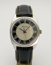 Orologio Vintage Raketa 2609 HA Sovietico URSS Uomo Romano Meccanico Anni 70 revisionato