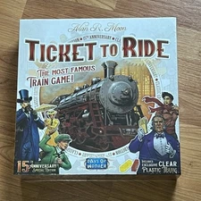 Ticket To Ride 15th Anniversary Edition Special Edition Days Of Wonder (Sealed)