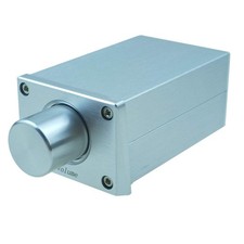 SOLUPEAK C3r RCA Stereo Audio Volume Controller, AUX attenuator Silver