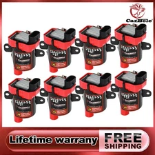 8x High Performance Ignition Coils Pack For GMC Chevy D585 UF262 4.8L 5.3L 6.0L