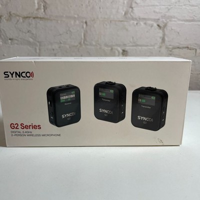 SYNCO G2 Series digital 2.4GHz 2-person wireless microphone system - OB