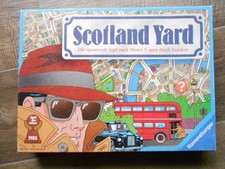 Scotland Yard (Spiel des Jahres 1983). Für 3-6 P. ab 10 J, mit "Kult"-Kappe usw.