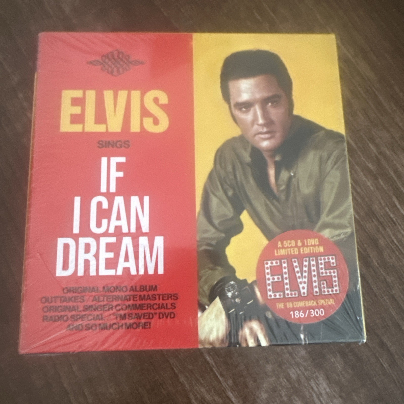 Elvis Presley - If I Can Dream - 5-CD + DVD Box Set - New & Sealed - Comeback