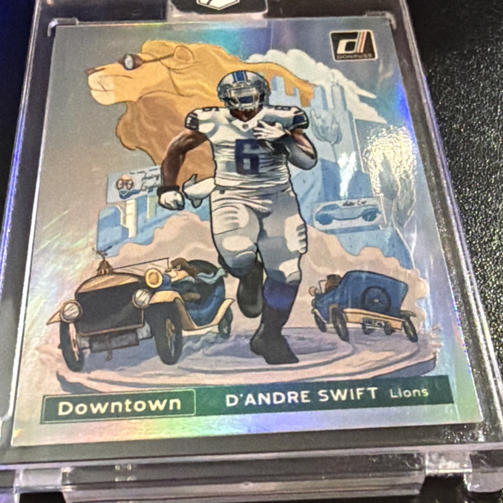 2020 Panini Donruss - Downtown! D'Andre Swift #D-39 (RC)