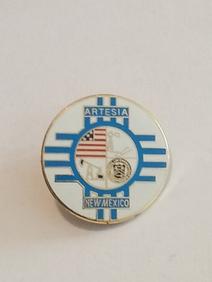 Artesia New Mexico Pin Travel Tourist Souvenir RARE B10