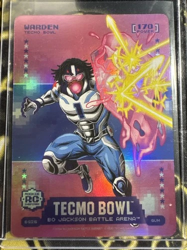 Bo Jackson Battle Arena Tecmo Bowl Bubble Gum Battlefoil Warden Cam Ward BG26🔥