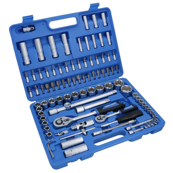 "SteckschlüSsel Und Schraubendreher Bit Set 1/4\" & 1/2\" Antrieb Ratsche Tief F..."-image